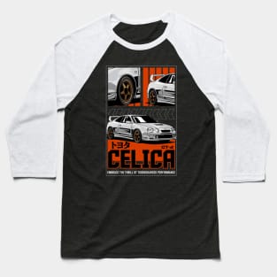 Iconic Celica GT4 Car Baseball T-Shirt